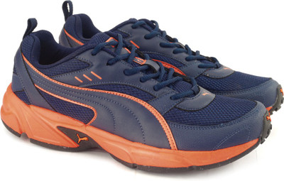 Puma Atom Fashion III DP Running Shoes For Men(Blue, Orange, Peacoat-orange clown fish
Puma Atom Fashion III DP Running Shoes For Men(Blue, Orange, Peacoat-orange clown fish