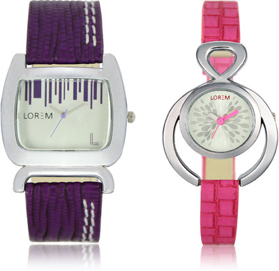 LOREM W06-205-207 New Stylish Best Designer Combo Hand Watch - For Women