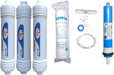 Shopping Store 1 Year RO service Kit,Filmtec DOW membrane with Inline set Solid Filter Cartridge(0.001, Pack of 9)
Shopping Store 1 Year RO service Kit,Filmtec DOW membrane with Inline set Solid Filter Cartridge(0.001, Pack of 9)