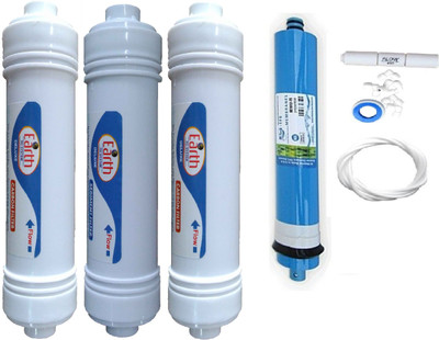 Shopping Store 1 Year hi-tech 75 membrane RO service Kit with Inline set Solid Filter Cartridge(0.001, Pack of 8)
Shopping Store 1 Year hi-tech 75 membrane RO service Kit with Inline set Solid Filter Cartridge(0.001, Pack of 8)