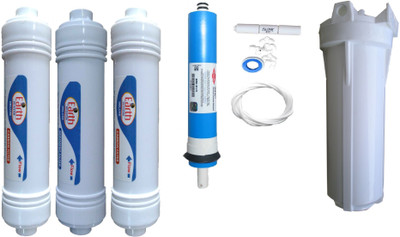 Earth Ro System Earthrosystem 1 Year Flimtec(Dow) membrane with Inline set Solid Filter Cartridge(0.001, Pack of 9)
Earth Ro System Earthrosystem 1 Year Flimtec(Dow) membrane with Inline set Solid Filter Cartridge(0.001, Pack of 9)