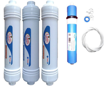 Shopping Store 1 Year RO service Kit with Earth100 GPD membrane and Inline set Solid Filter Cartridge(0.001, Pack of 7)
Shopping Store 1 Year RO service Kit with Earth100 GPD membrane and Inline set Solid Filter Cartridge(0.001, Pack of 7)