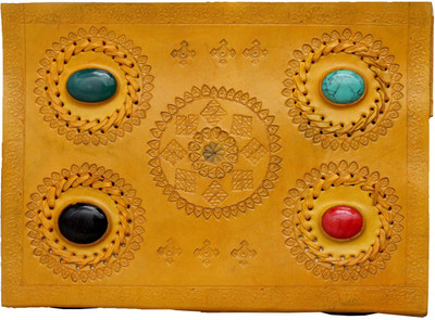Anshika International A5 Journal(genuine lether handmade notebook diary, Yellow)
Anshika International A5 Journal(genuine lether handmade notebook diary, Yellow)