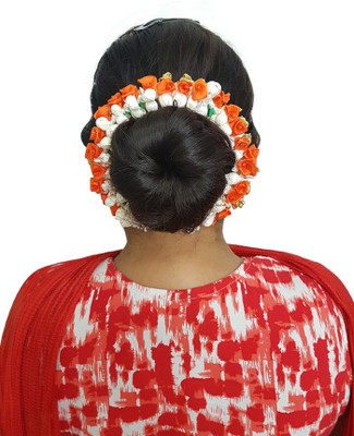 Kabello South Indian Wedding Flowers Hair Accessories For Women Hair Band(Multicolor)
Kabello South Indian Wedding Flowers Hair Accessories For Women Hair Band(Multicolor)