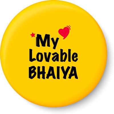 PEACOCKRIDE My Lovable BHAIYA Fridge Magnet I Raksha Bandhan Gifts I Fridge Magnet Fridge Magnet Pack of 1(Multicolor)
PEACOCKRIDE My Lovable BHAIYA Fridge Magnet I Raksha Bandhan Gifts I Fridge Magnet Fridge Magnet Pack of 1(Multicolor)