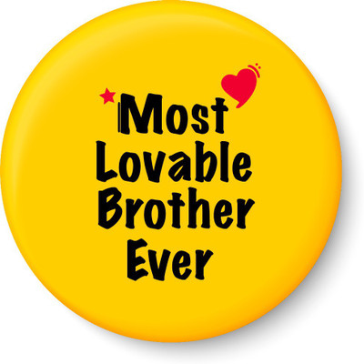 PEACOCKRIDE Most Lovable Brother Ever I Raksha Bandhan Gifts Fridge Magnet Fridge Magnet Pack of 1(Multicolor)
PEACOCKRIDE Most Lovable Brother Ever I Raksha Bandhan Gifts Fridge Magnet Fridge Magnet Pack of 1(Multicolor)