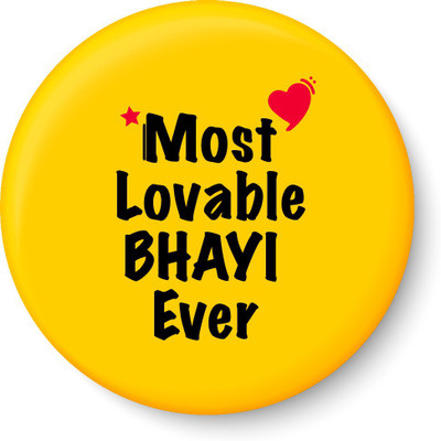 PEACOCKRIDE Most Lovable BHAYI Ever I Raksha Bandhan Gifts Fridge Magnet Fridge Magnet Pack of 1(Multicolor)
PEACOCKRIDE Most Lovable BHAYI Ever I Raksha Bandhan Gifts Fridge Magnet Fridge Magnet Pack of 1(Multicolor)