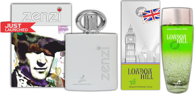 TFZ Signature Exotic Zenzi and London Hill Brokley Perfume Combo 200ML Eau de Parfum - 200 ml(For Men & Women)
TFZ Signature Exotic Zenzi and London Hill Brokley Perfume Combo 200ML Eau de Parfum - 200 ml(For Men & Women)