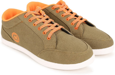 Newport Spirit 1 Sneakers For Men(Orange, Olive, Beige/orange