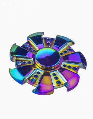Sirius Toys Rainbow Wheel Finger Fidget Spinner(Multicolor)