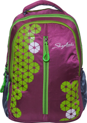 Skylocks rose 18 22 L Laptop Backpack(Pink)