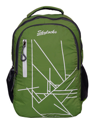 Skylocks rose 01 22 L Laptop Backpack(Green)