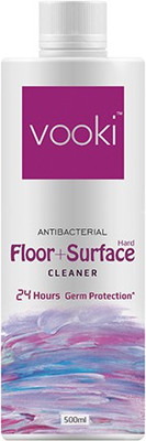 Vooki Floor + Surface Cleaner | 24 Hours Germ Protection^ | Skin Safe | ECO Friendly Mediterrarian(500 ml)
Vooki Floor + Surface Cleaner | 24 Hours Germ Protection^ | Skin Safe | ECO Friendly Mediterrarian(500 ml)