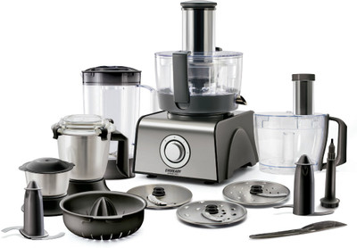 Eveready FPM1000 1000 W Food Processor(Black, Silver)
