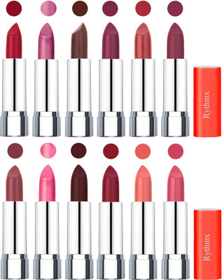 Rythmx Creamy Matte Lipstick 009(Orange Red, Light Purple, Brown, Dark Purple, Coral, Mauve, Nude, Dark Pink, Coffee, Radish Maroon, Light Orange, Peach, 48 g)
Rythmx Creamy Matte Lipstick 009(Orange Red, Light Purple, Brown, Dark Purple, Coral, Mauve, Nude, Dark Pink, Coffee, Radish Maroon, Light Orange, Peach, 48 g)