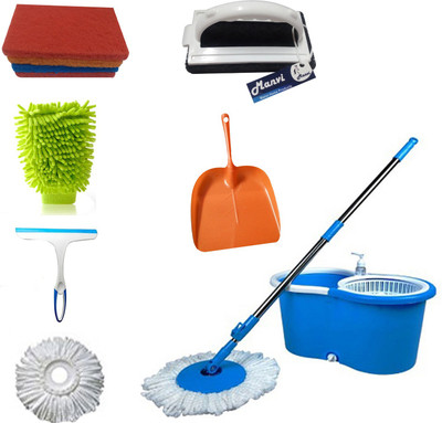 MANVI Wet & Dry Mop(Multicolor)