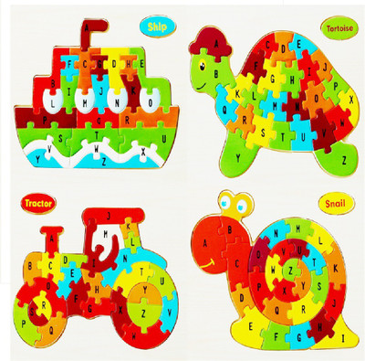 Mayatra's Wooden ABC Alphabet Educational Learning Children's Puzzle Jigsaw Kids Toy - Set Of 4(1 Pieces)
Mayatra's Wooden ABC Alphabet Educational Learning Children's Puzzle Jigsaw Kids Toy - Set Of 4(1 Pieces)