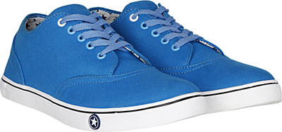 Kraasa Original Canvas Shoes For Men(Blue, Skyblue