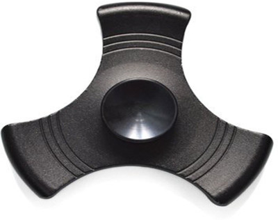 Happy GiftMart UFO Fidget Metal Spinner(Black)