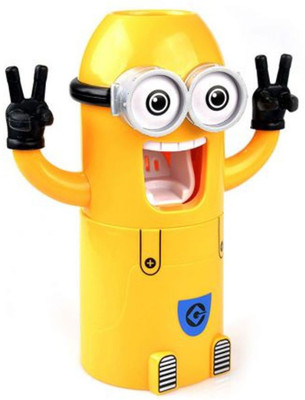 Tradeaiza Minions Automatic Dispenser Plastic Toothbrush Holder(Yellow, Wall Mount)
Tradeaiza Minions Automatic Dispenser Plastic Toothbrush Holder(Yellow, Wall Mount)