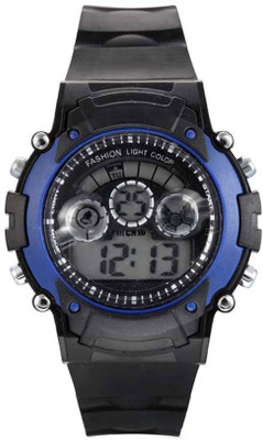 SATNAM FASHION Blue Digital Watch - For Men