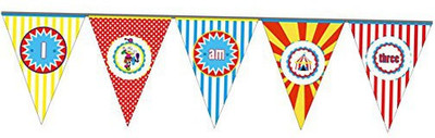 PARTY PROPZ CIRCUS BIRTHDAY DECORATION/ AGE THREE BANNER SET OF 1/ CARNIVAL PARTY SUPPLIES Banner(7 ft, Pack of 1)
PARTY PROPZ CIRCUS BIRTHDAY DECORATION/ AGE THREE BANNER SET OF 1/ CARNIVAL PARTY SUPPLIES Banner(7 ft, Pack of 1)