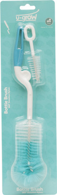 U-grow Bottle & Nipple Cleaning Brush(Green)