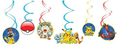 PARTY PROPZ Multicolor POKEMON BIRTHDAY DECORATION/ SWIRL SET OF 6PCS/ POKEMAN PARTY SUPPLIES - 6 g
PARTY PROPZ Multicolor POKEMON BIRTHDAY DECORATION/ SWIRL SET OF 6PCS/ POKEMAN PARTY SUPPLIES - 6 g