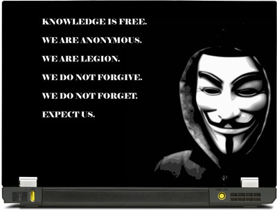 PosterMart Anonymous Laptop Skin Type 10 - High Quality 3M Vinyl and Matt Lamination High Quality Laminated 3M Vinyl Laptop Decal 17
PosterMart Anonymous Laptop Skin Type 10 - High Quality 3M Vinyl and Matt Lamination High Quality Laminated 3M Vinyl Laptop Decal 17