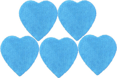 RAYA HOME Cotton Baby Bath Mat(Blue