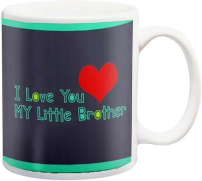 ME&YOU Raksha Bandhan Gift for behan; I Love You My Little Sister Printed Ceramic Mug(325 ml), Multicolor
ME&YOU Raksha Bandhan Gift for behan; I Love You My Little Sister Printed Ceramic Mug(325 ml), Multicolor