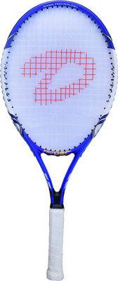 DSC Champ 26 Blue, White Strung Tennis Racquet(G3 - 4 3/8 Inches, 260 g)