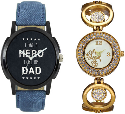 SRK ENTERPRISE Couple Watch With Fast Selling Stylish And Designer Dial Rich Look 0028 Watch - For Couple
SRK ENTERPRISE Couple Watch With Fast Selling Stylish And Designer Dial Rich Look 0028 Watch - For Couple