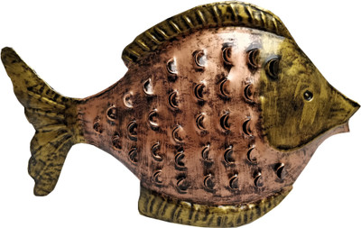 Sancheti Art Fish Shape Iron 1 - Cup Tealight Holder(Gold, Copper, Pack of 1)
Sancheti Art Fish Shape Iron 1 - Cup Tealight Holder(Gold, Copper, Pack of 1)