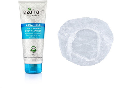 Azafran Imported Aqua Halo Skin Soothing Body Cleanser 200 g + Shower Cap(Set of 2)
Azafran Imported Aqua Halo Skin Soothing Body Cleanser 200 g + Shower Cap(Set of 2)