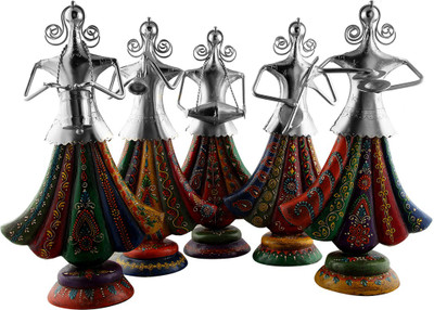 NG Art Ventura 44_6 44_5 44_3 44_2 44_444_644_544_344_2 Set 5 Lady Ghagra Musicians (12 Inches Tall) Decorative Showpiece - 30 cm(Wooden, Iron, Multicolor)
NG Art Ventura 44_6 44_5 44_3 44_2 44_444_644_544_344_2 Set 5 Lady Ghagra Musicians (12 Inches Tall) Decorative Showpiece - 30 cm(Wooden, Iron, Multicolor)