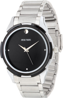 Swiss Trend ST2267 Robust Black Bezel Stainless Steel Elegant Watch - For Men
Swiss Trend ST2267 Robust Black Bezel Stainless Steel Elegant Watch - For Men