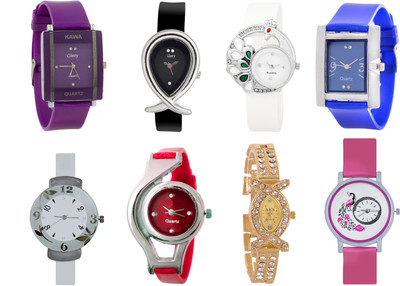 keepkart New Stylish Combo Gift Set Watches Pack Of-8 For Woman And Girls Watches Watch - For Girls
keepkart New Stylish Combo Gift Set Watches Pack Of-8 For Woman And Girls Watches Watch - For Girls