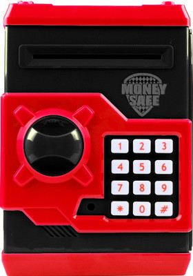 UNTOLD Money Safe Kids Piggy Savings Bank with Electronic Lock (Red & Black) Coin Bank(Black, Red)
UNTOLD Money Safe Kids Piggy Savings Bank with Electronic Lock (Red & Black) Coin Bank(Black, Red)