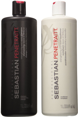 Sebastian Imported Penetraitt Strengthening and Repair-Shampoo & Conditioner 1000ml(Set of 2)
Sebastian Imported Penetraitt Strengthening and Repair-Shampoo & Conditioner 1000ml(Set of 2)
