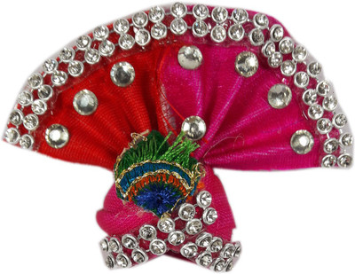 CraftEra Mukut(Crown), (Krishna, Ganesha) Deity Ornament(Krishna, Ganesha)
