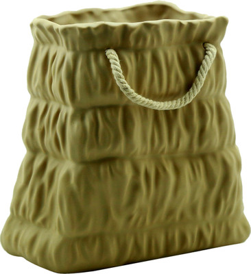 Importwala Tall Ceramic Basket Brown Ceramic Flower Basket without Artificial Flower & Plant(W: 21 cm x H: 20 cm x D: 12.5 cm)
Importwala Tall Ceramic Basket Brown Ceramic Flower Basket without Artificial Flower & Plant(W: 21 cm x H: 20 cm x D: 12.5 cm)