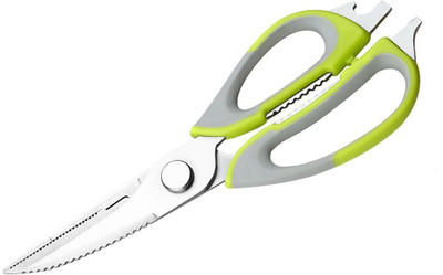 Bruzone MKSE27 Multi Purpose Scissor Cutter D27 Green Kitchen Tool Set(Green)