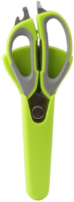 Bruzone MKSE23 Multi Purpose Scissor Cutter D23 Green Kitchen Tool Set(Green)