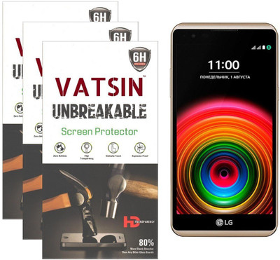 Vatsin Screen Guard for LG X Power, Transparent