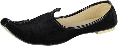 Deeuco Wedding & Sherwani Mojari Casuals For Men(Black