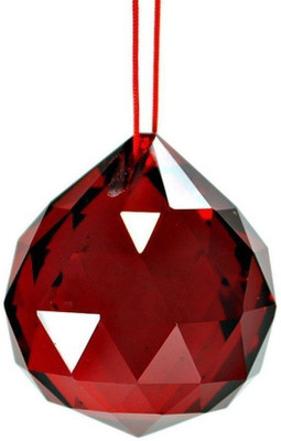Vyne Hanging Faceted Crystal Ball 40 MM Red Decorative Showpiece - 8 cm(Crystal, Red)
Vyne Hanging Faceted Crystal Ball 40 MM Red Decorative Showpiece - 8 cm(Crystal, Red)