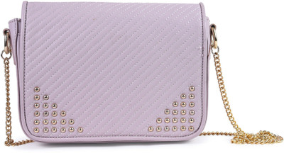 vogice Women Casual Beige PU Sling Bag