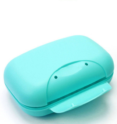 Bruzone Leakproof Travel Bathroom Soap Organizer B11(Blue)