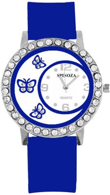 SPINOZA blue crystals studded butterfly fancy and attractive looks Watch - For Girls
SPINOZA blue crystals studded butterfly fancy and attractive looks Watch - For Girls